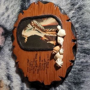 Elvis presley wooden wall picture